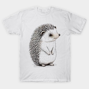 Cute vintage hedgehog T-Shirt